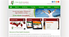Desktop Screenshot of primehealthconsultants.co.in